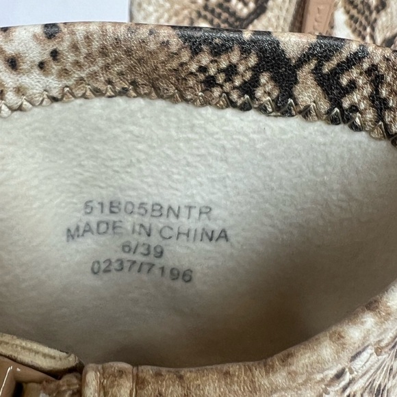 Women’s snake skin booties - Picture 5 of 7